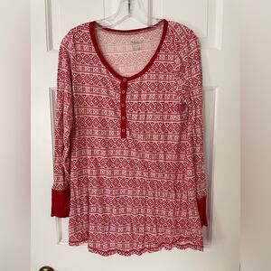 Bump In the Night Winter Theme Sleep Top